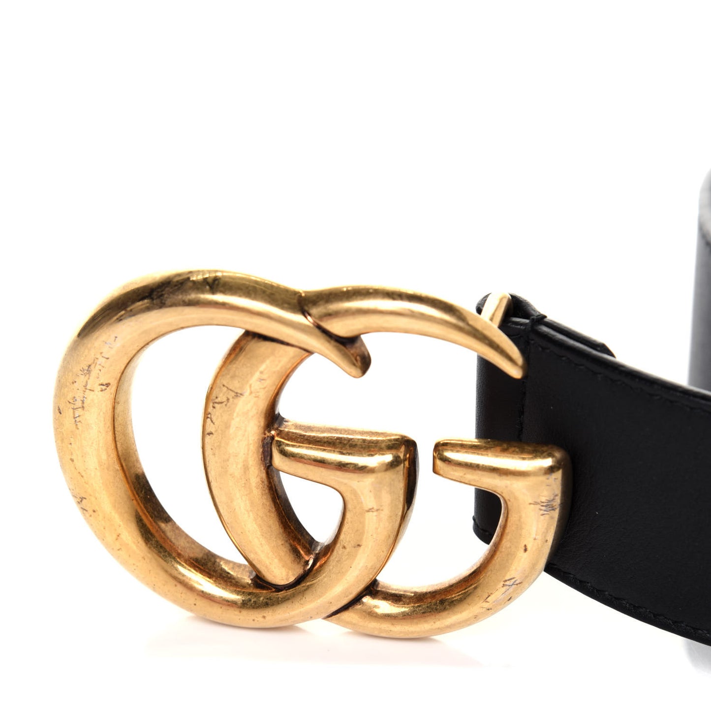 Calfskin Double G 40mm Belt 80 32 Black
