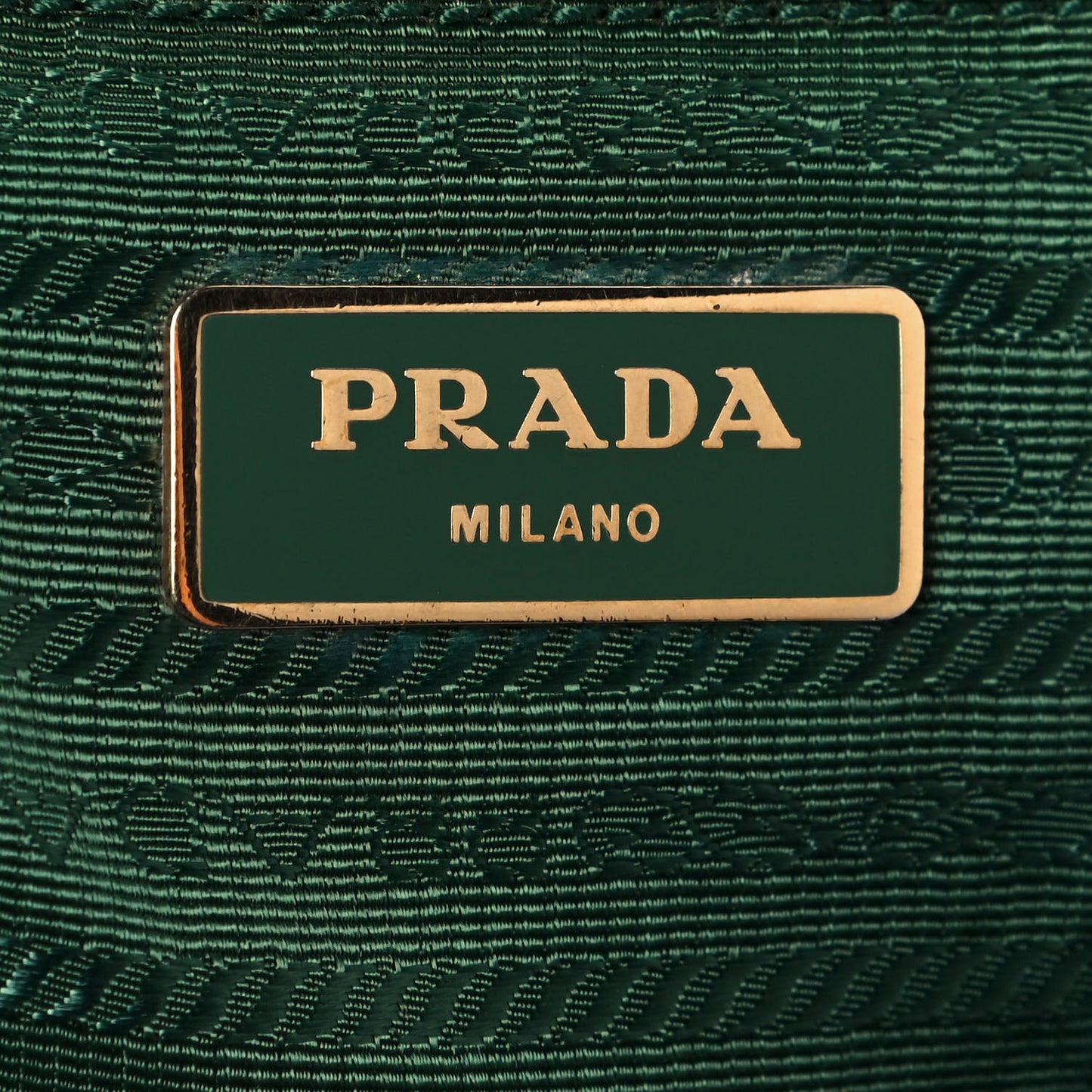 Saffiano Tessuto Nylon Tote Mimetico