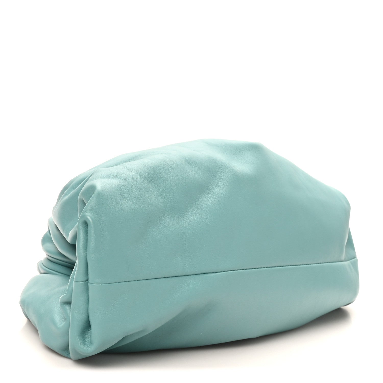 Bottega Veneta Smooth Butter Calf The Pouch Oversized Clutch Linoleum 4 of 10