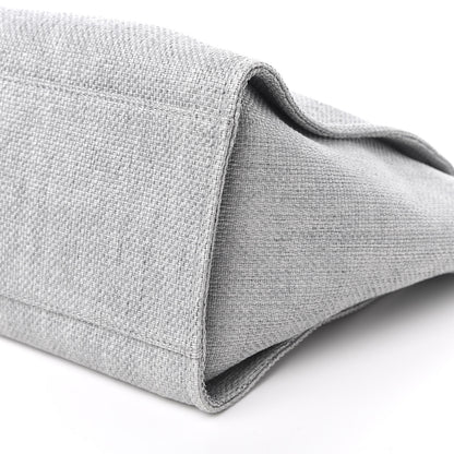 Chanel Canvas Deauville Large Tote Grey 11 of 12
