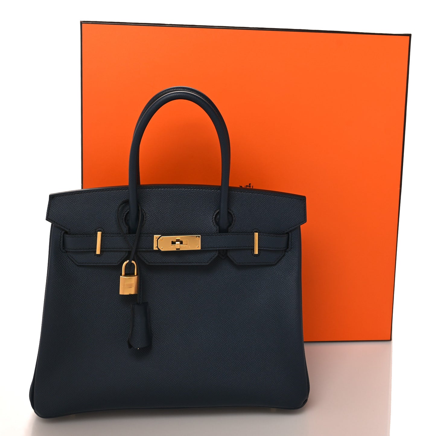Epsom Birkin 30 Bleu Indigo