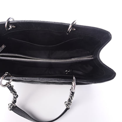 Chanel Caviar Quilted Grand Shopping Tote GST Black 4 of 9