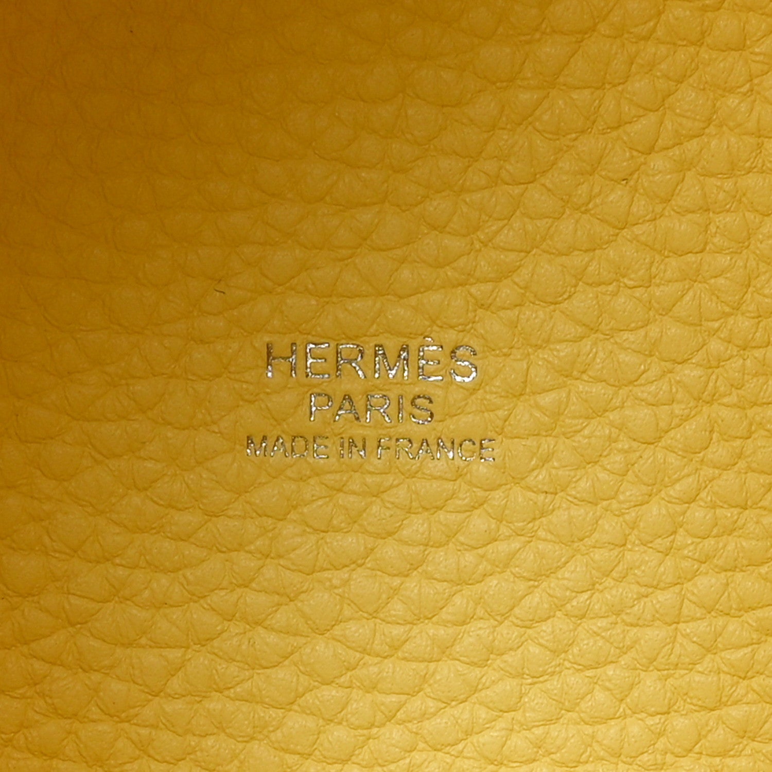 Hermes Taurillon Clemence Picotin Lock 18 PM Limoncello 7 of 9