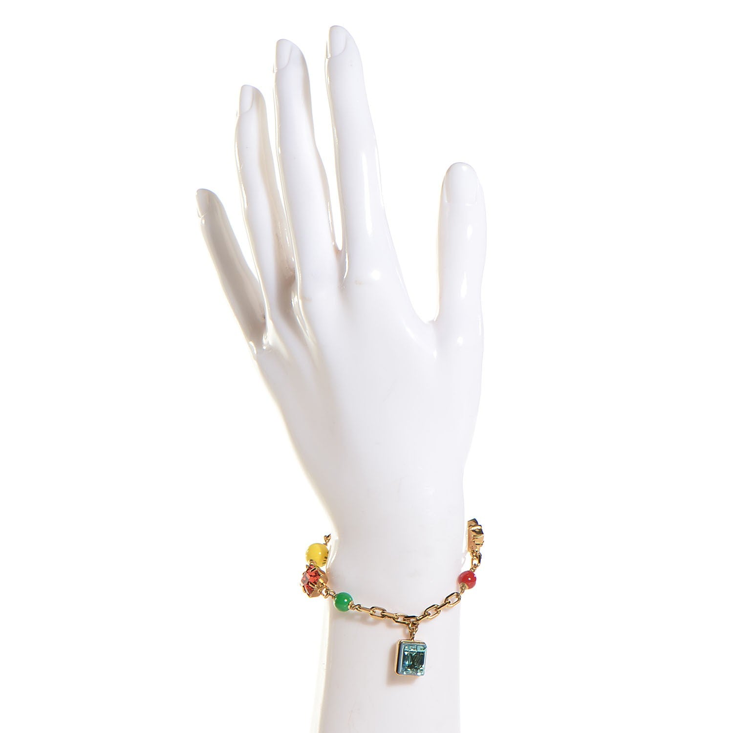 Louis Vuitton Resin Strass Cosmopolitan Bracelet 2 of 4