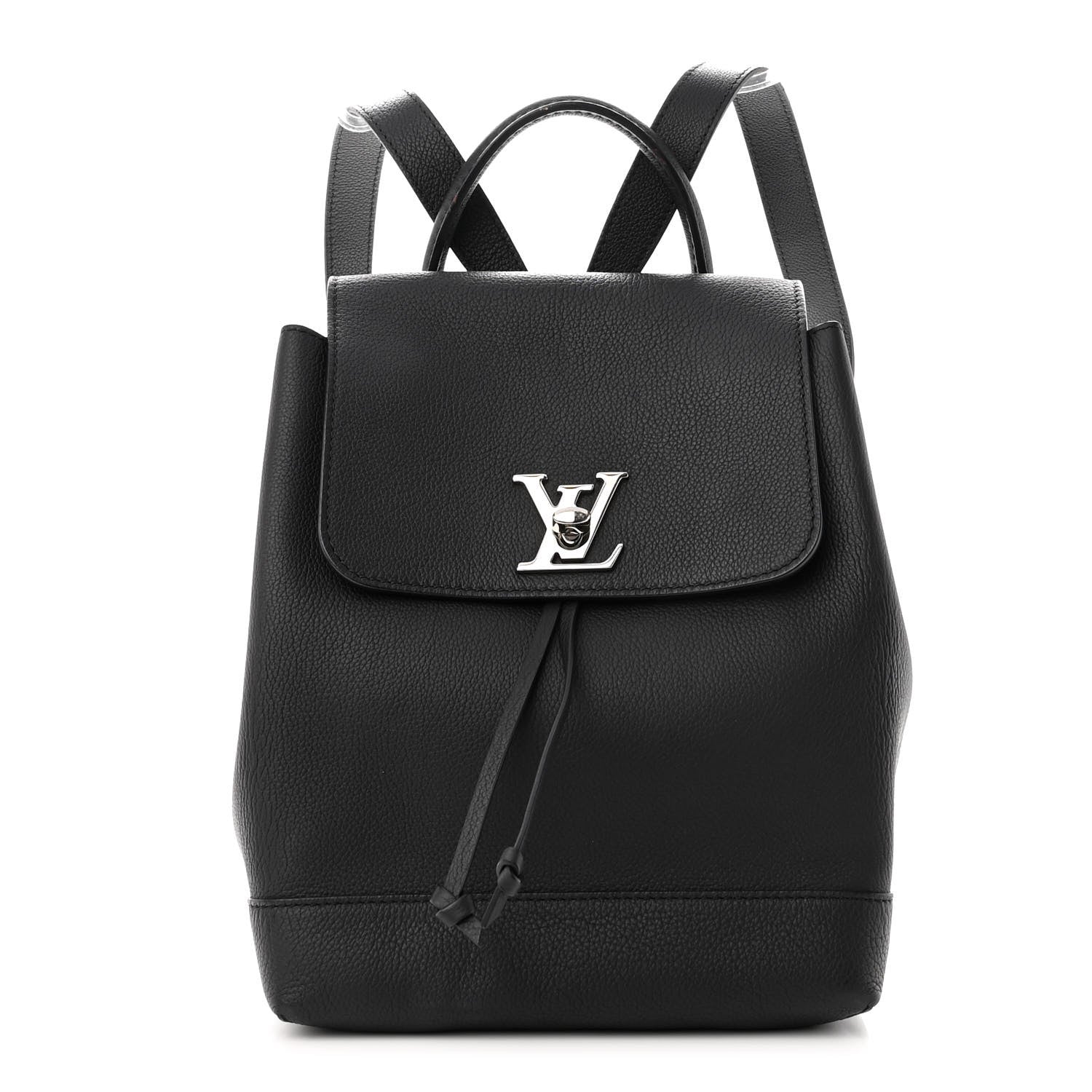 Louis Vuitton Calfskin Lockme Backpack Black 1 of 12