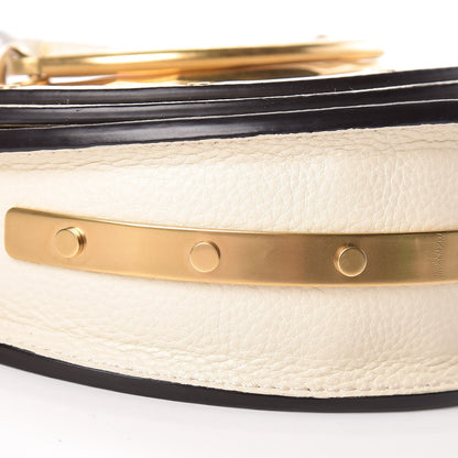 Chloe Calfskin Small Nile Bracelet Minaudiere Bag Off White 10 of 15