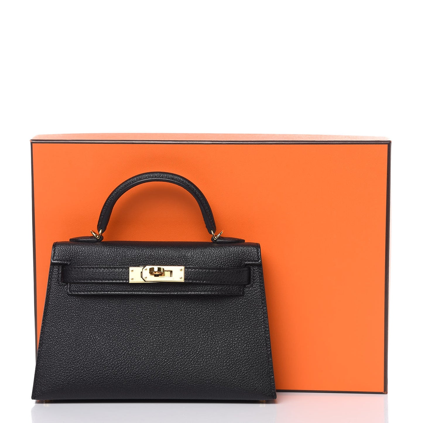 Chevre Mysore Mini Kelly Sellier 20 Black
