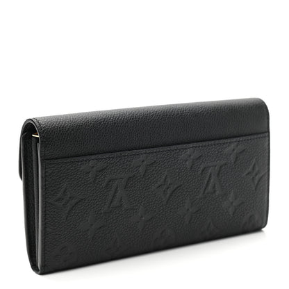 Louis Vuitton Empreinte Sarah Wallet NM Black 3 of 7