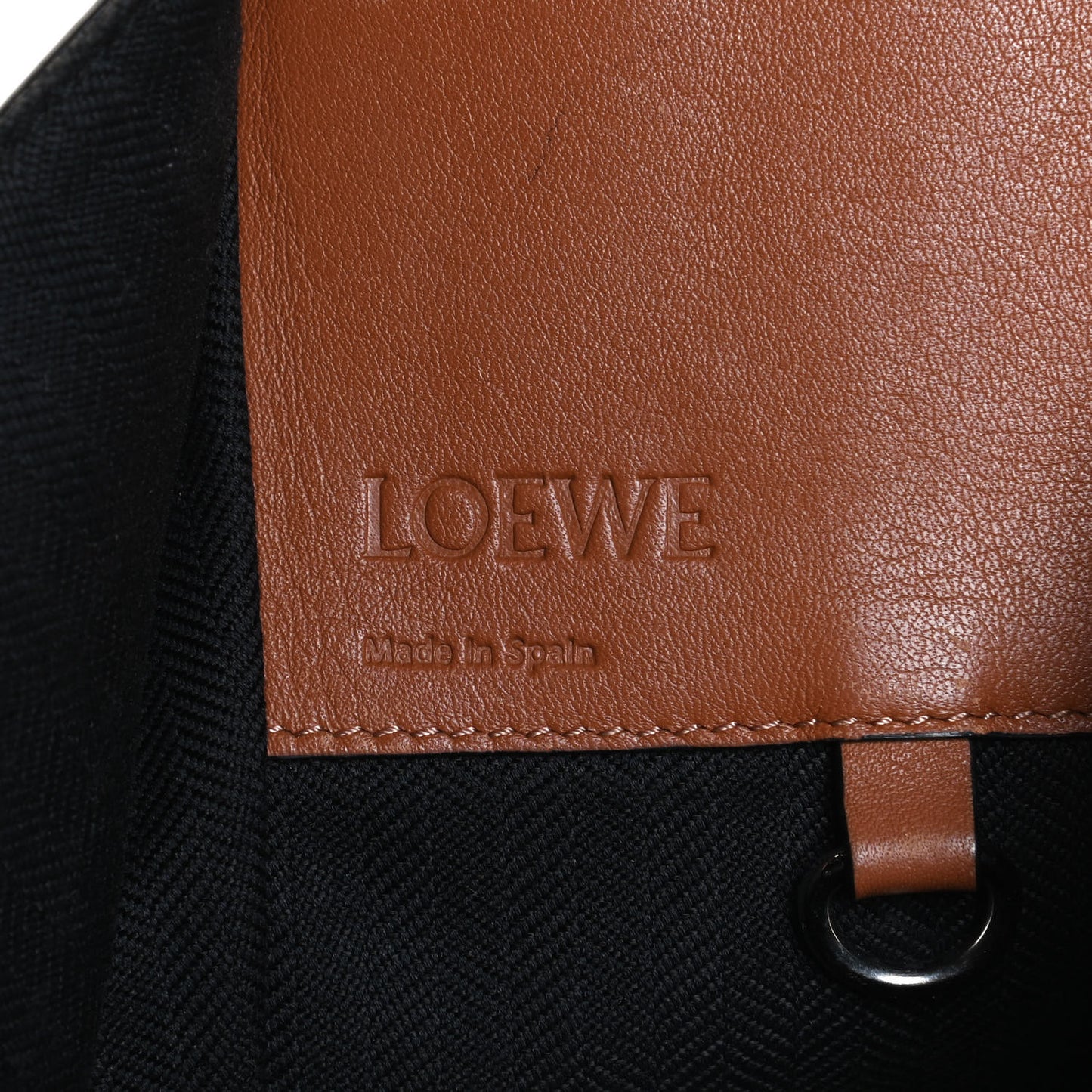 Calfskin Small Hammock Shoulder Bag Tan