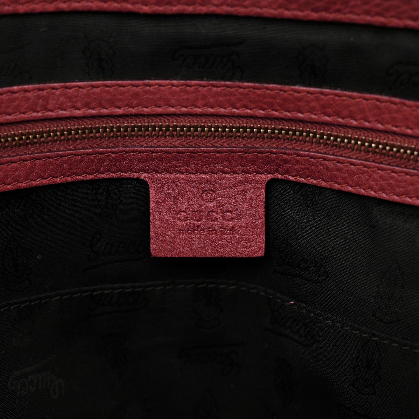 Suede Medium 1973 Top Handle Satchel Red