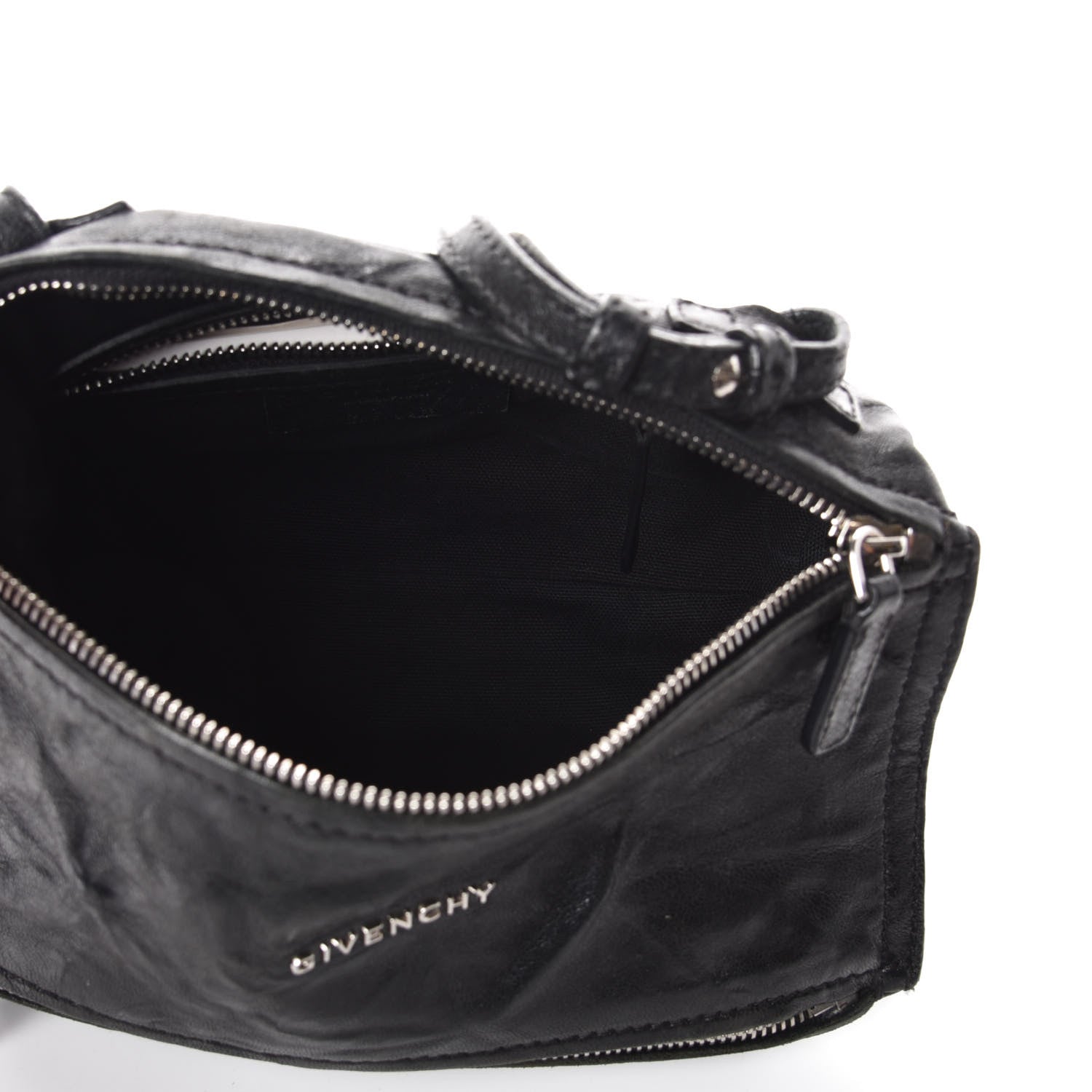Givenchy Tumbled Sheepskin Mini Pandora Black 5 of 9