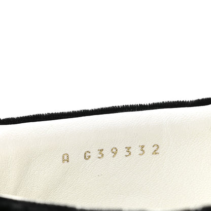 Chanel Velvet Chain Lace Up CC Short Boots 41 Black 9 of 10