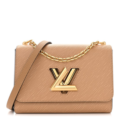 Louis Vuitton Epi Twist Shoulder Bag MM Camel 3 of 11