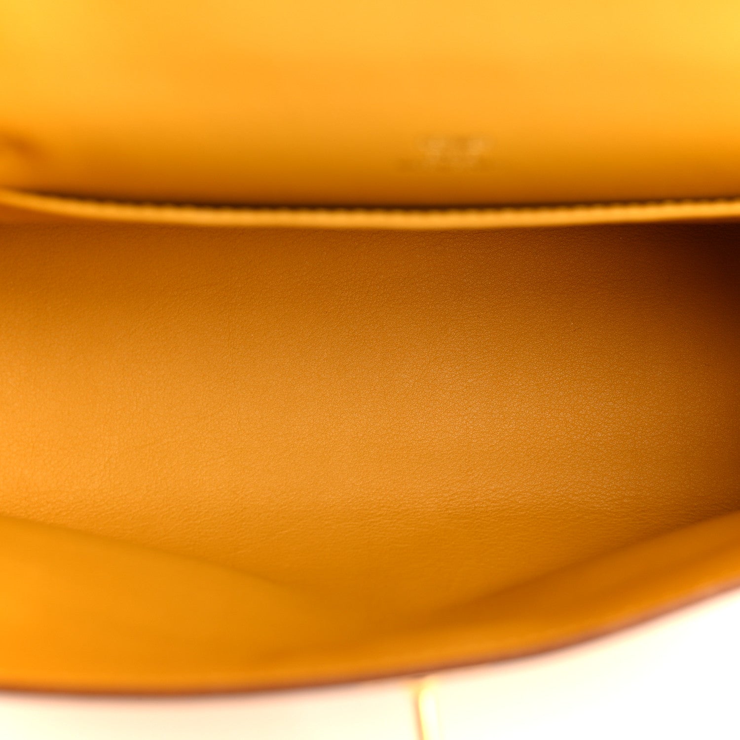 Hermes Swift Kelly Pochette Clutch Jaune Ambre 5 of 11