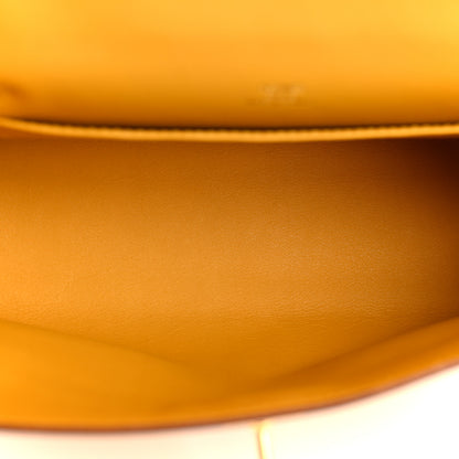 Hermes Swift Kelly Pochette Clutch Jaune Ambre 5 of 11