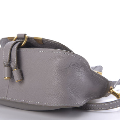 Chloe Calfskin Mini Marcie Satchel Cashmere Grey 7 of 9