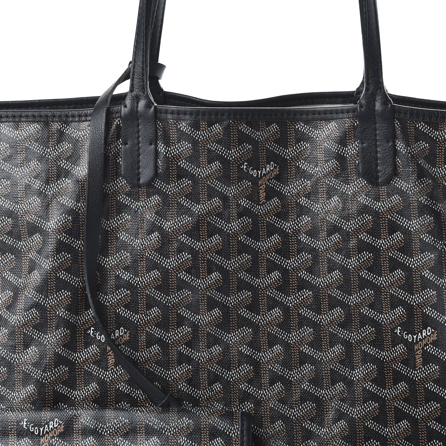 Goyard Goyardine Saint Louis PM Black 8 of 8