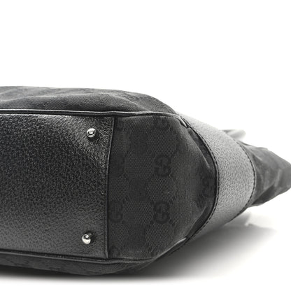 Gucci Monogram Shoulder Bag Black 10 of 10