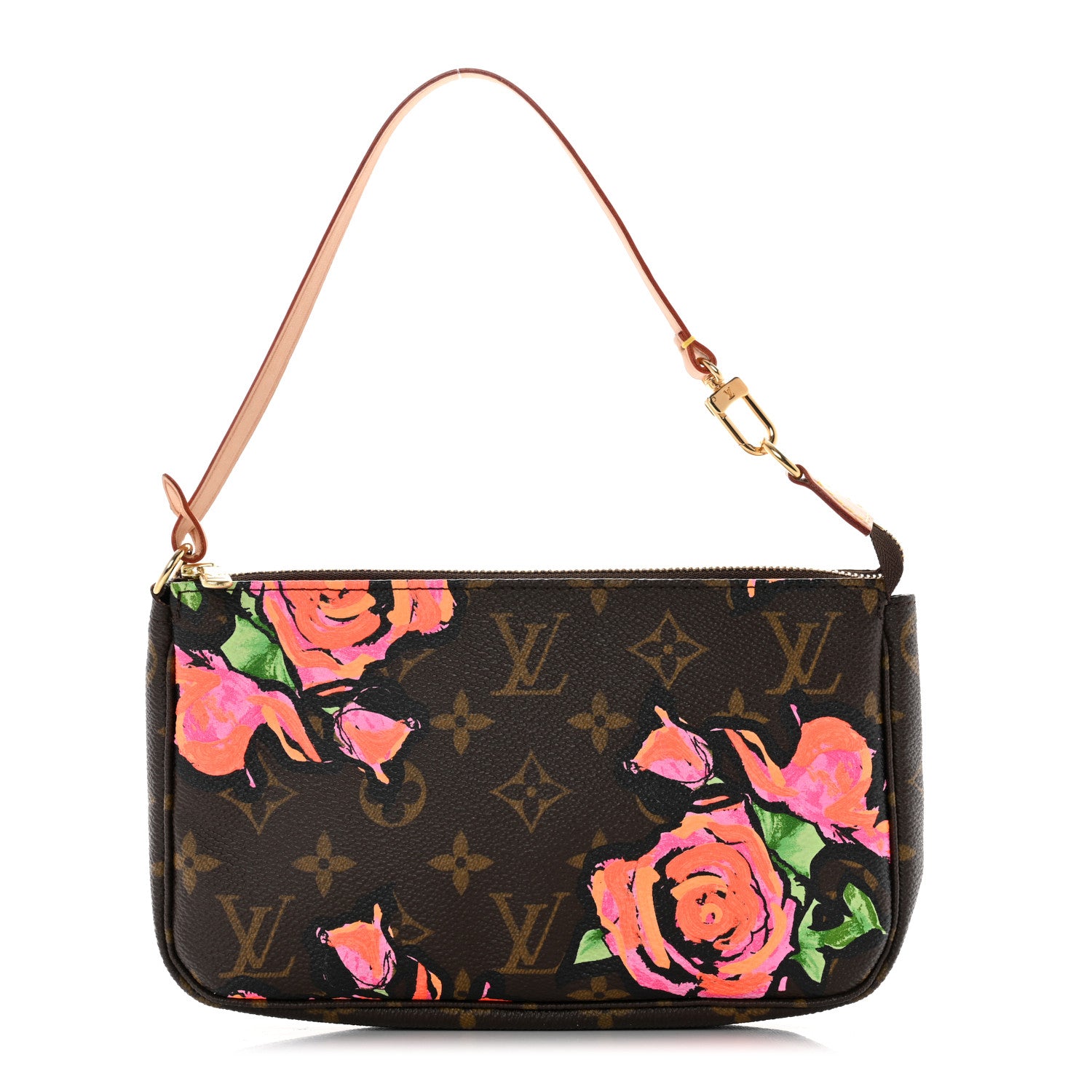 Louis Vuitton Monogram Roses Pochette Accessories 1 of 8