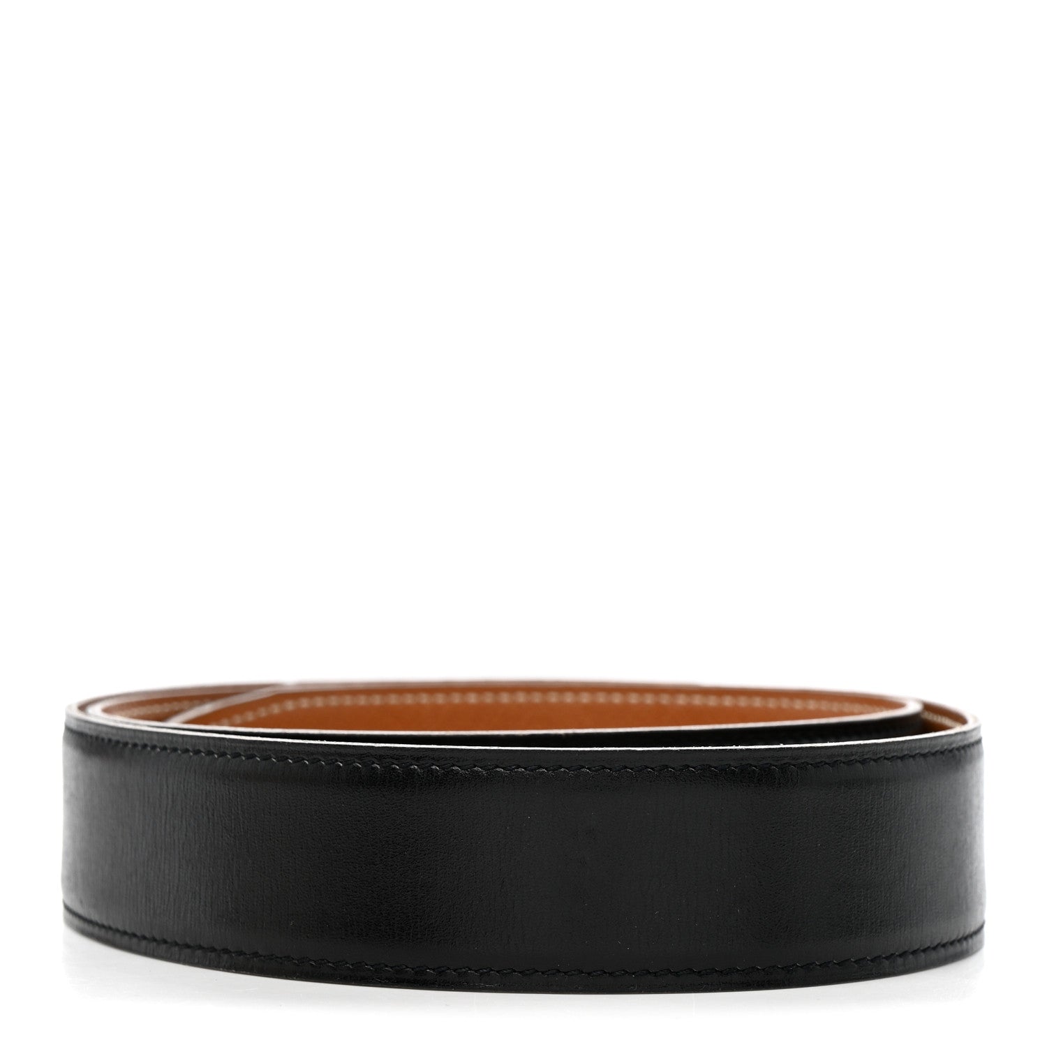 Hermes Box Epsom 32mm H Belt Strap 80 32 Black Gold 3 of 9
