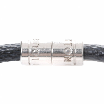 Louis Vuitton Damier Graphite Keep It Bracelet 19 3 of 6