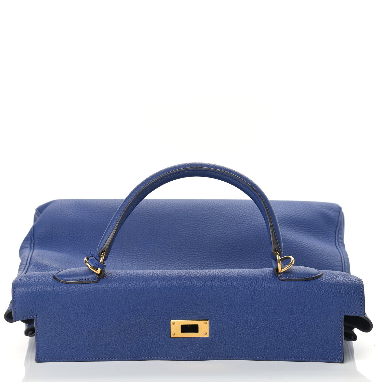 Hermes Togo Kelly Retourne 35 Bleu Electrique 14 of 38