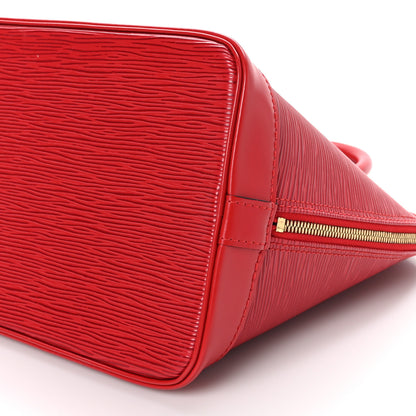 Louis Vuitton Epi Alma PM Castillan Red 10 of 10