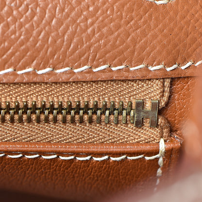 Hermes Courchevel Kelly Sellier 32 Gold 26 of 41