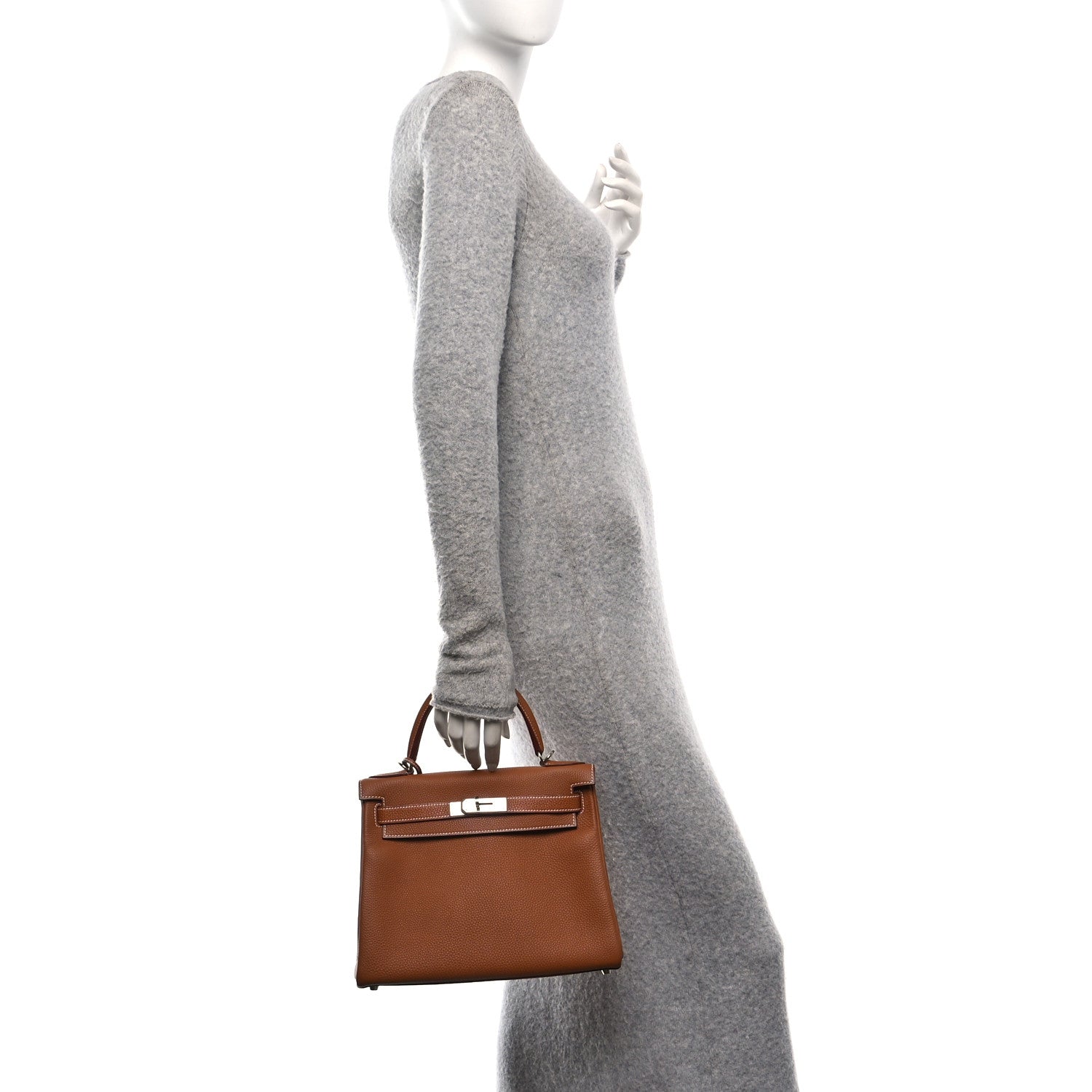 Hermes Togo Kelly Retourne 28 Gold 2 of 14