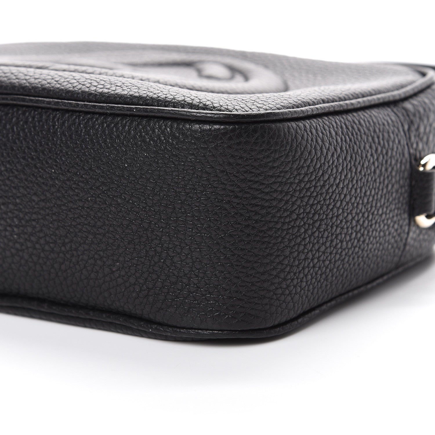 Gucci Pebbled Calfskin Small Soho Disco Bag Black 9 of 9