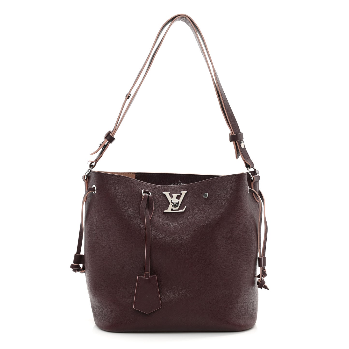 Calfskin Lockme Bucket Prune