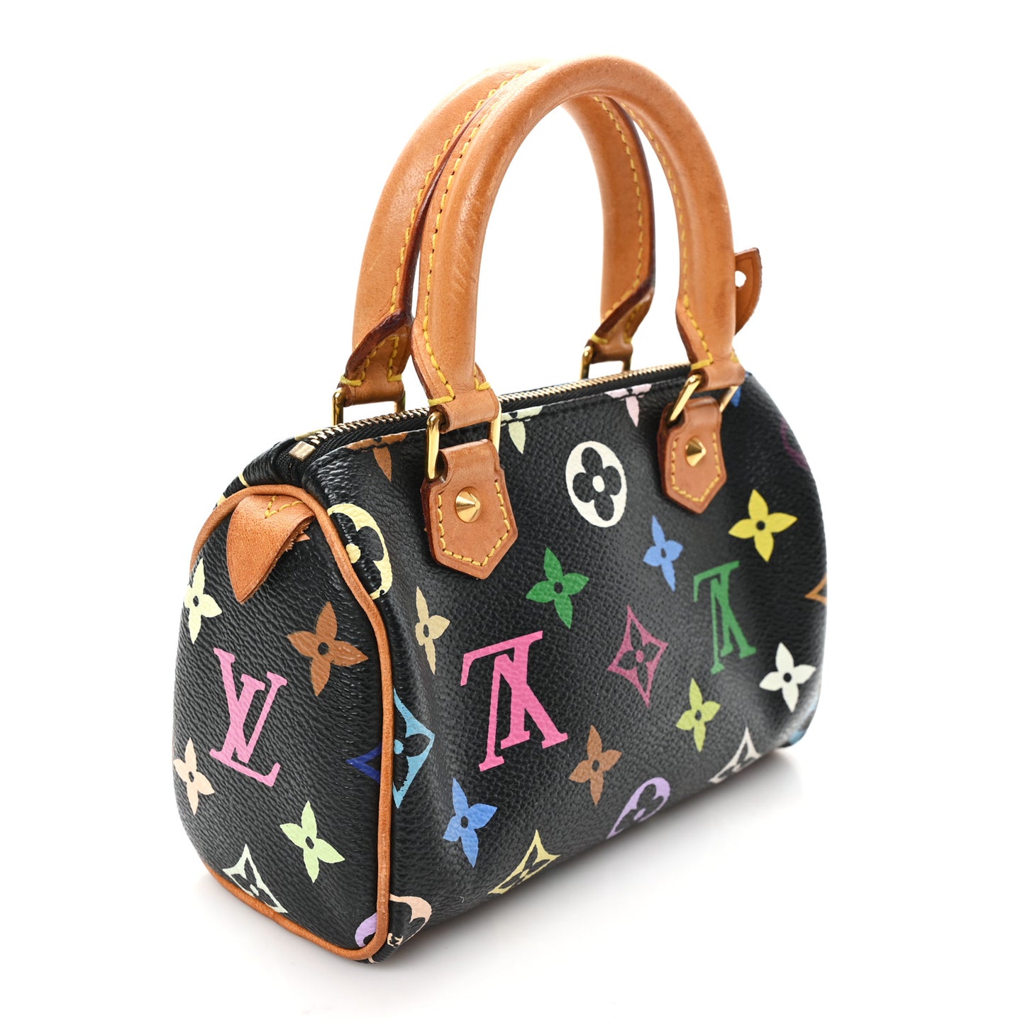 Monogram Multicolor Mini Sac HL Speedy Black