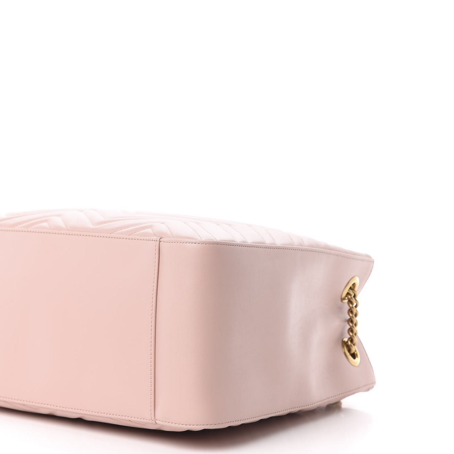 Calfskin Matelasse Medium GG Marmont Shoulder Tote Bag Perfect Pink