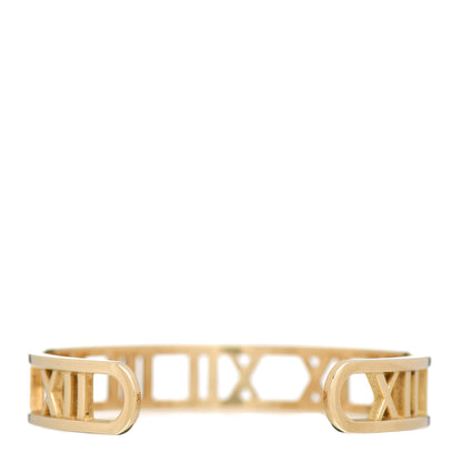 Tiffany 18K Yellow Gold Atlas Open Cuff Bracelet 3 of 5
