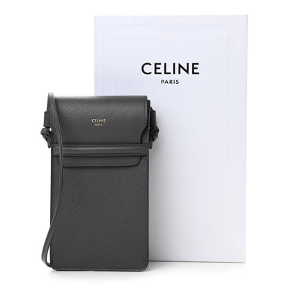 Celine Grained Calfskin Phone Pouch With Flap 11 of 11