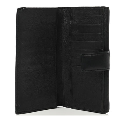 Alexander McQueen Calfskin Skull Continental Wallet Black 4 of 5