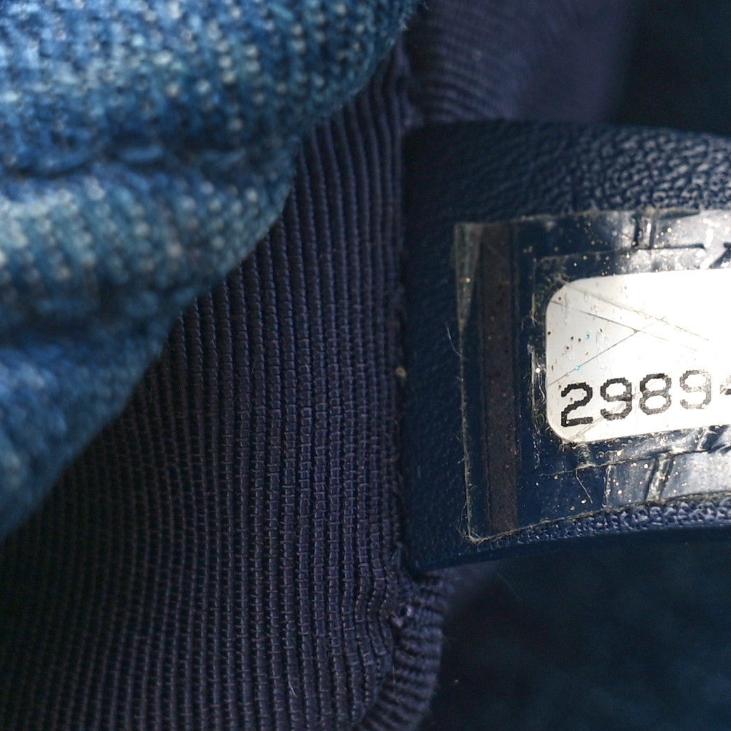 Chanel Denim Quilted Medium Chanel 19 Flap Blue 7 of 9