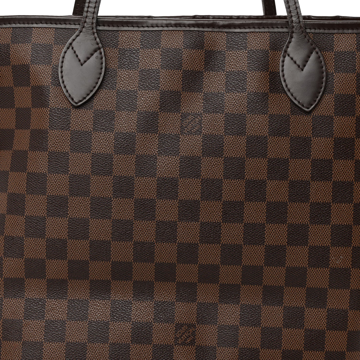 Louis Vuitton Damier Ebene Neo Neverfull MM Rose Ballerine 7 of 11