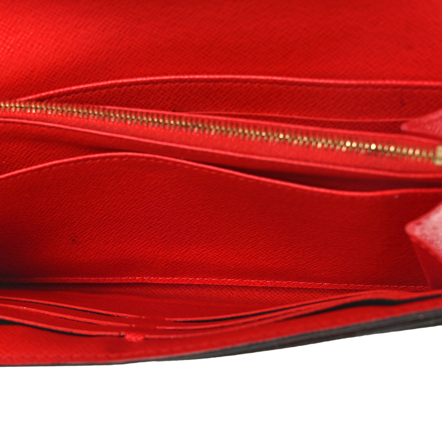 Monogram Sarah Wallet NM Coquelicot