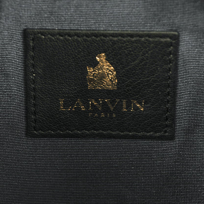 Lanvin Calfskin Miss Sartorial Envelope Clutch Black 8 of 8