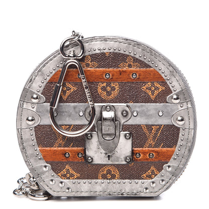 Louis Vuitton Transformed Monogram Time Trunks Micro Boite Chapeau Coin Purse Marron 1 of 7