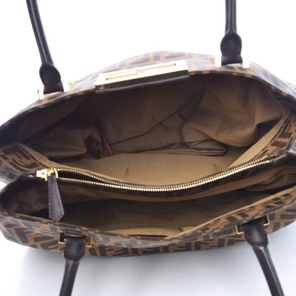 Fendi Zucca Large Mia Tote Tobacco 5 of 10