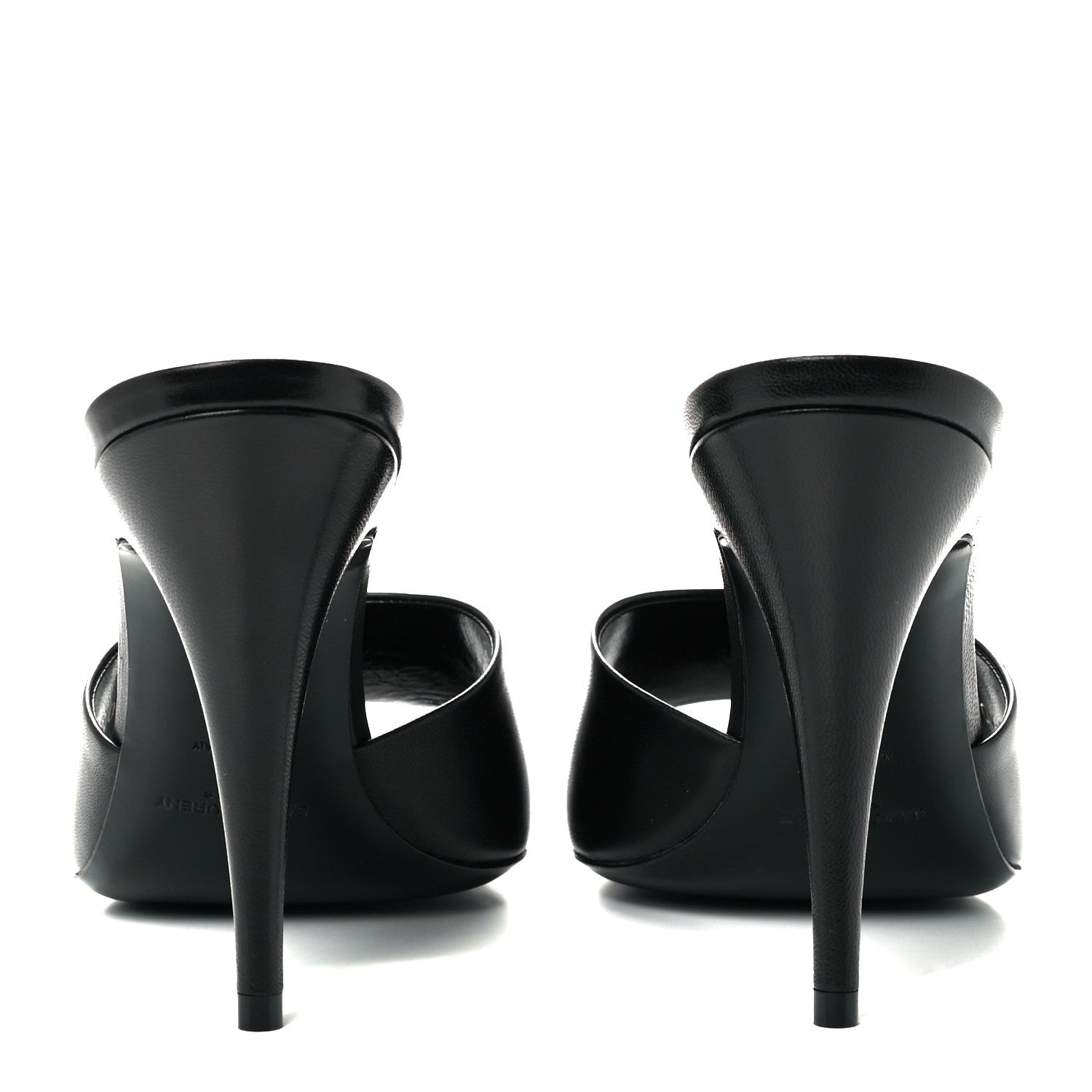 Saint Laurent Lambskin Sexy 95mm Pumps 38 Black 5 of 10