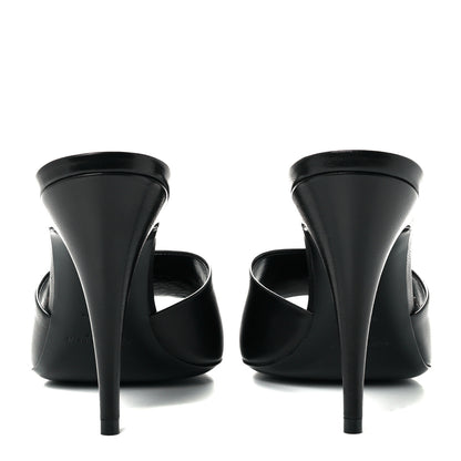 Saint Laurent Lambskin Sexy 95mm Pumps 38 Black 5 of 10