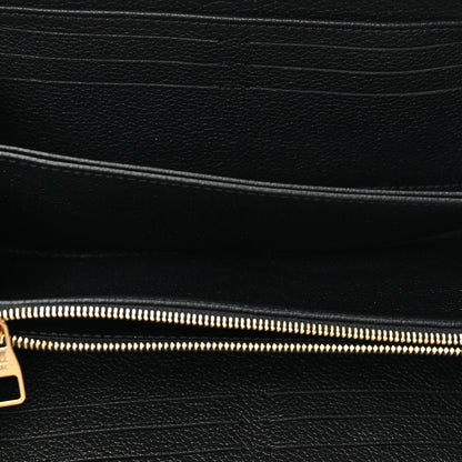 Louis Vuitton Empreinte Zippy Wallet Black 4 of 6