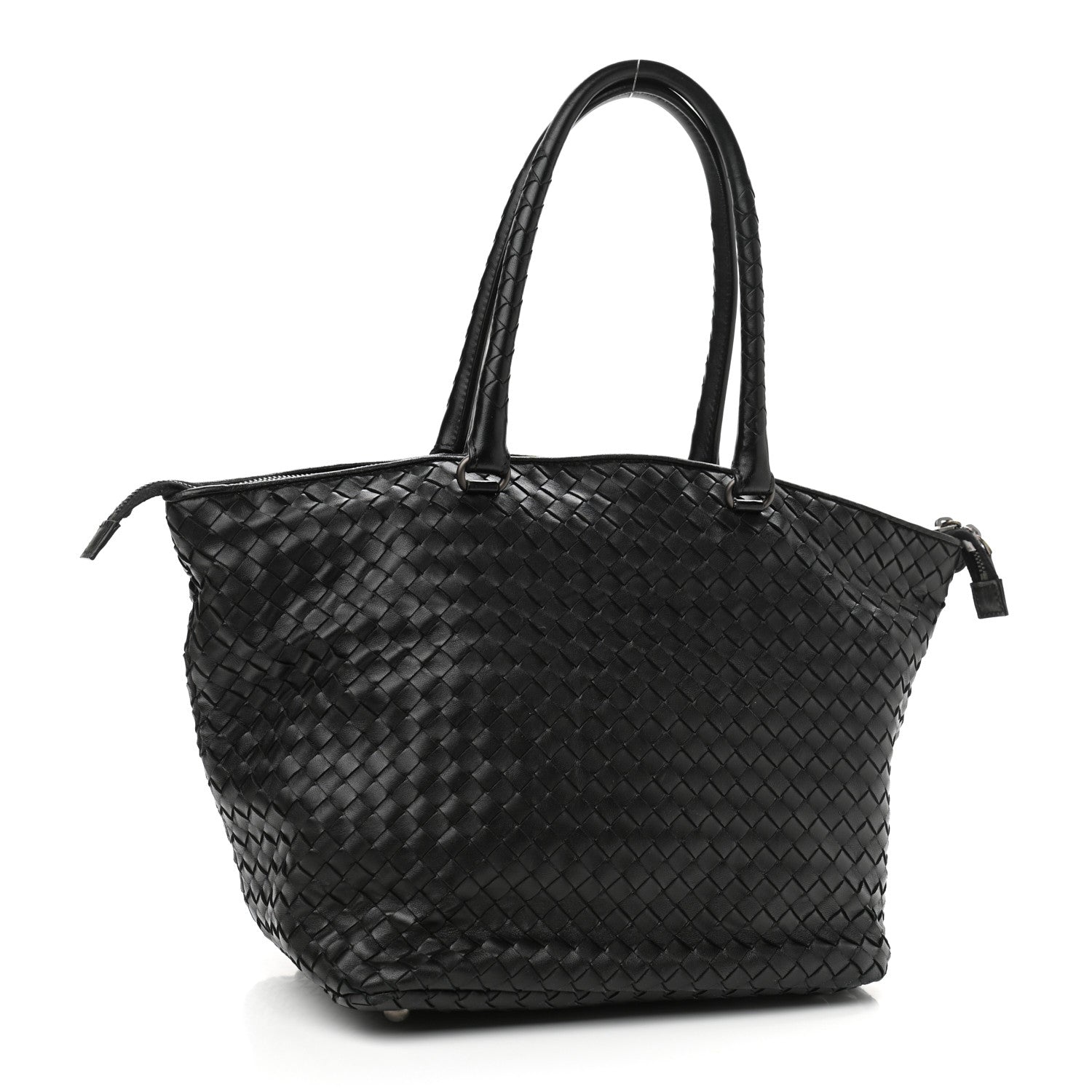 Bottega Veneta Nappa Intrecciato Tote Black 2 of 12