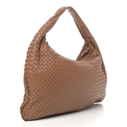 Bottega Veneta Nappa Intrecciato Large Veneta Hobo Noce 3 of 9