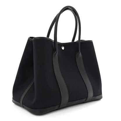 Hermes Toile Negonda Garden Party Tote 36 MM Black 3 of 11
