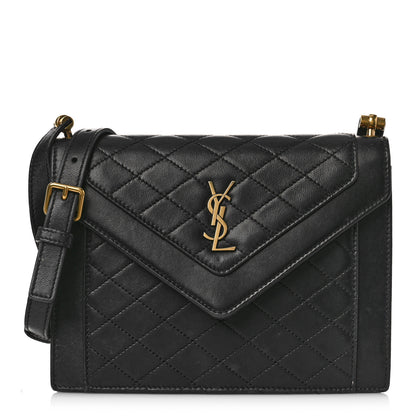 Saint Laurent Lambskin Quilted Mini Gaby Satchel Black 1 of 10