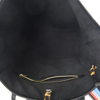 Louis Vuitton Game On Neverfull MM Black 5 of 11